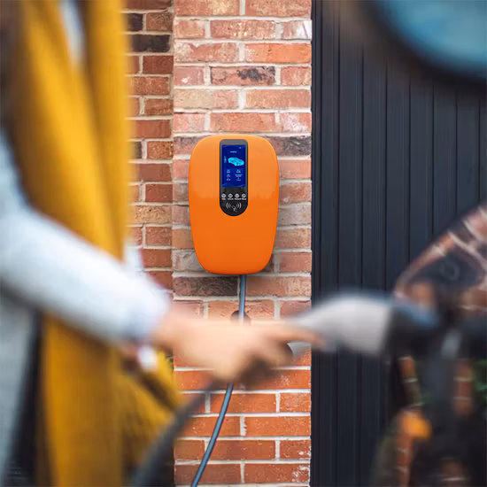 Настенное домашнее зарядное устройство Wallbox EV мощностью 22 кВт Зарядное устройство переменного тока для электромобилей с сертификацией CE